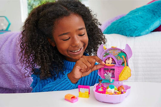Mattel Camp Adventure Llama Polly Pocket για 4+ Ετών (Διάφορα Σχέδια)