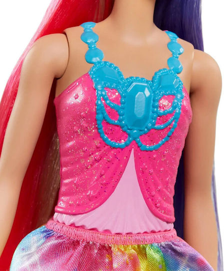 Barbie Păpușă Prințesă Cu Păr Lung Dreamtopia Pentru 3+ Ani 31cm