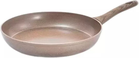 Chios Hellas Woodstone Tigaie din Aluminiu cu Strat de Piatră 30cm