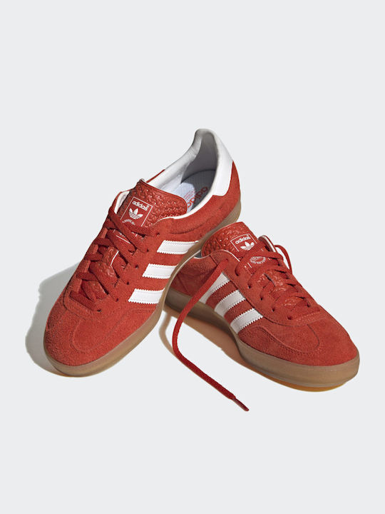 Gazelle Indoor Sneakers Bold Orange / Cloud White / Gum