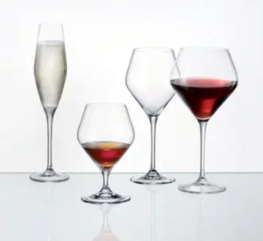 Bohemia Loxia Set Glasses for Red Wine Crystal Goblet 400ml 6 Pieces