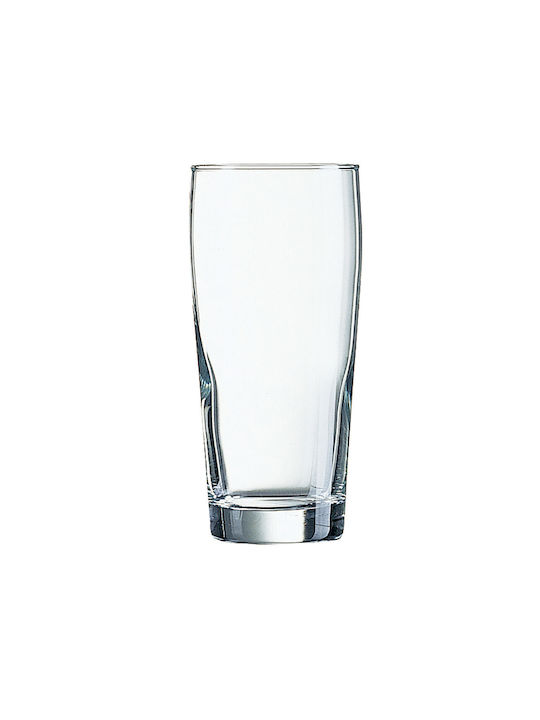 Arcoroc Willi Bec Set of Glasses Beer, μπίρας made of Glass 400ml 12pcs