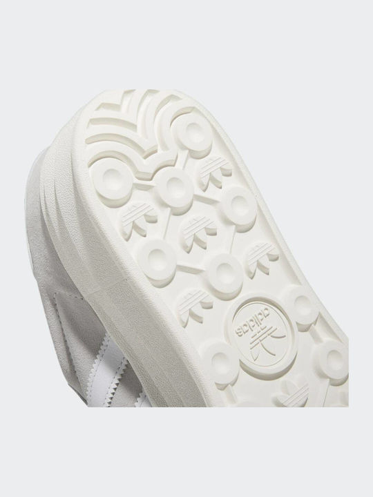 Gazelle Bold Flatforms Sneakers Grey Two / Cloud White / Core White