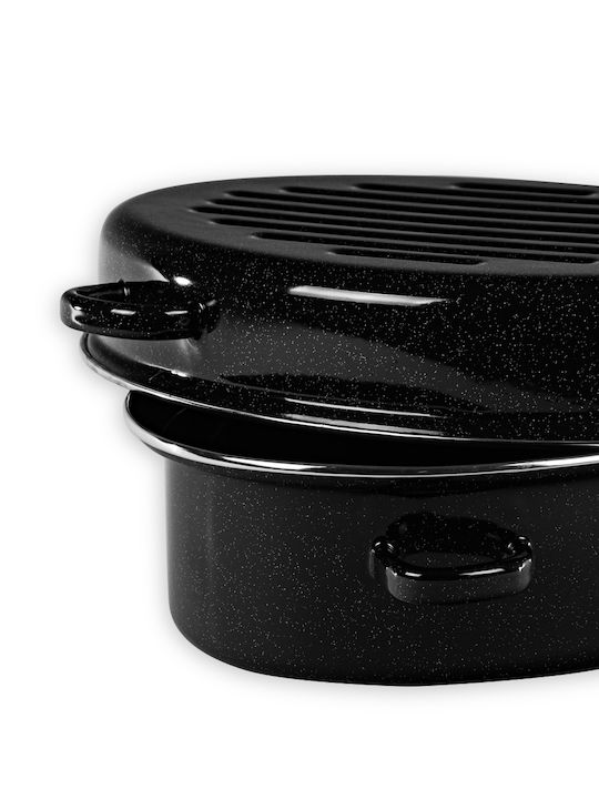 Sidirela Premium Γάστρα Οβάλ από Αλουμίνιο 32x22cm