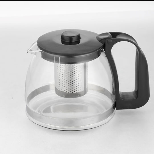 Sidirela Glass Teapot with Filter 1250ml Sidirela Glass Teapot with Filter 1250ml