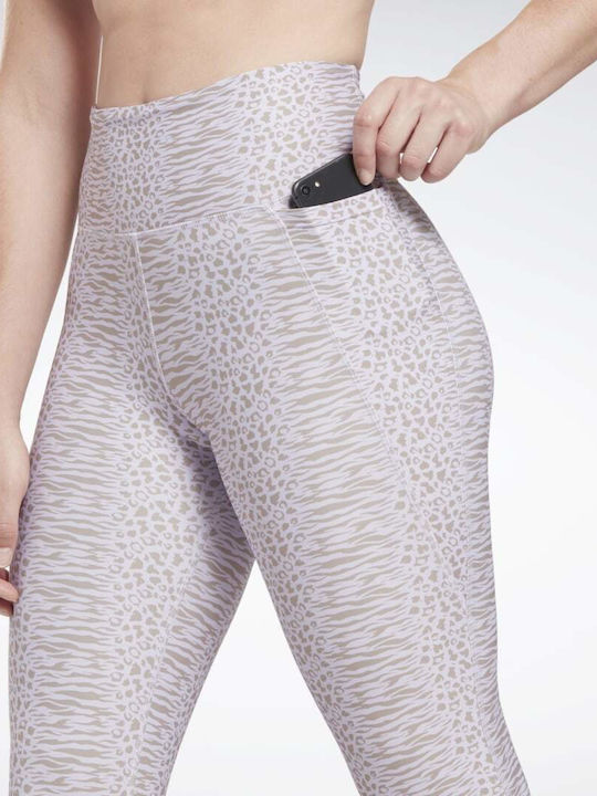 Lux High-Rise 2.0 Schulung Frauen Lang Leggings Hochgeschnitten Purple Oasis