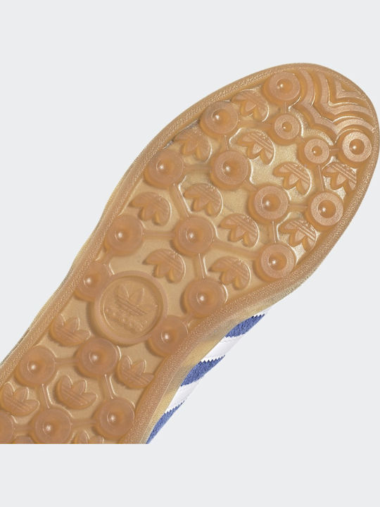 Gazelle Indoor Γυναικεία Sneakers Blue Fusion / Cloud White / Gold Metallic
