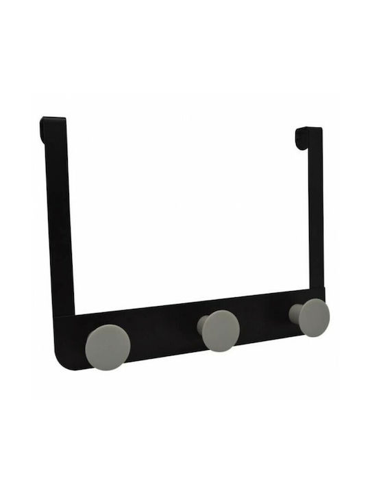 Ankor Door Hook 3 Slots Metallic 30x5x20cm