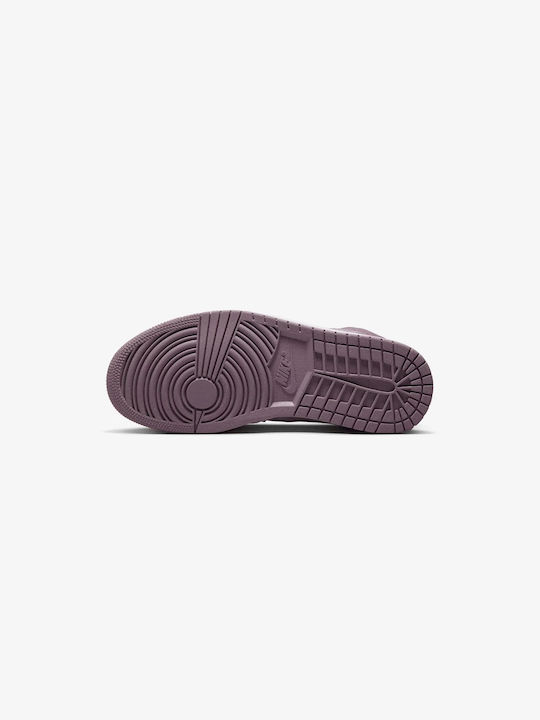 Air  1 Retro Mid SE Damen Stiefel Purple Smoke / White