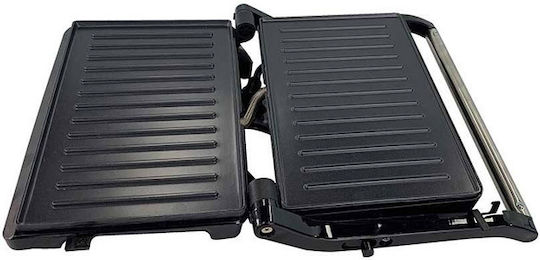 Bass Polska BP-BH10394 Sandwich Maker pentru for 2 Sandwiches Sandvișuri 1000W Neagră