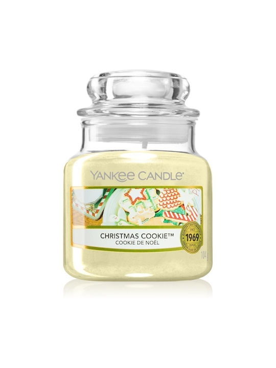 Yankee Candle Αρωματικό Κερί σε Βάζο με Άρωμα Christmas Cookie 104gr