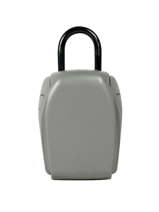 Master Lock Wall-Mounted Combination Key Holder Metallic With Combination Dial 18.8x10.5x4.6cm