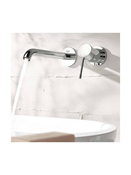 Grohe Essence Built-In Mixer & Spout Set for Bathroom Sink with 1 Exit Chrome