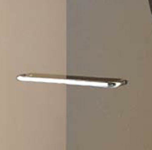Karag M9 Bathtub Shower Screen with Hinged Door 85x140cm Clear Glass