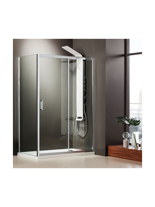 Axis Side Panel Fixed Side for Shower 67-69x185cm Clean Glass