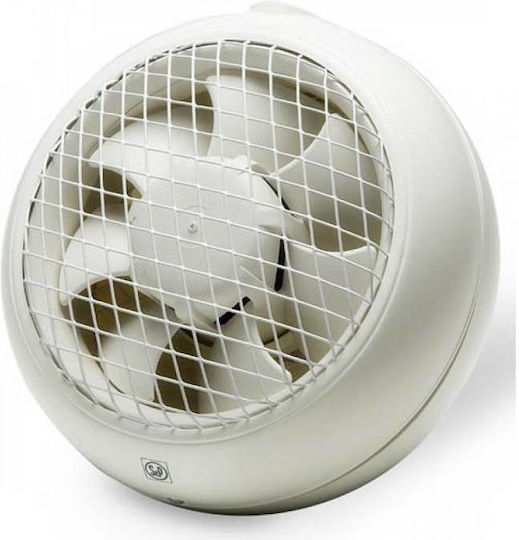 S&P HCM-225N Wall-mounted Ventilator 260mm White