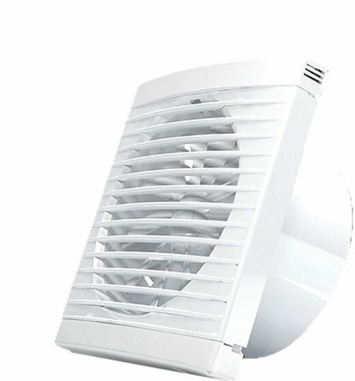 Dospel Play Classic 125 S Wall-mounted Ventilator Bathroom 125mm White