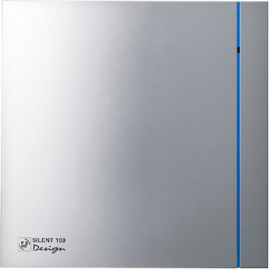 S&P Design 200CHZ 5210426200 Wandmontage Lüfter für das Badezimmer 120mm Weiß