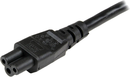 StarTech Schuko - IEC C5 Cable 3m Μαύρο S55157514