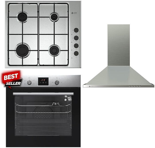 Thermogatz Built-in Home Appliances Set TGS 3311 IX + TGS 9040 IX + TGS 970 IX