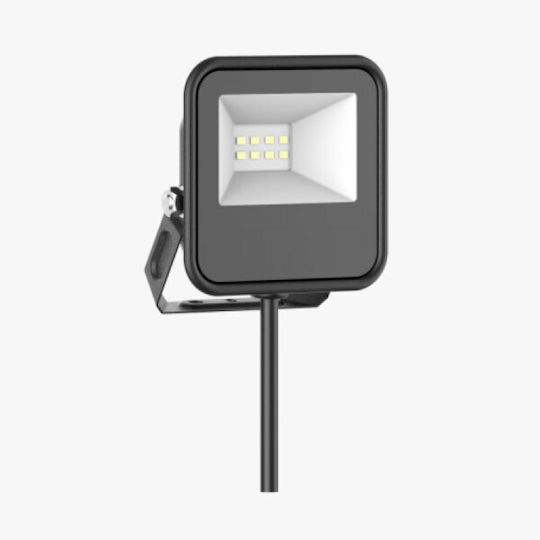 Elvhx Waterproof LED Floodlight 10W Cold White 6500K IP65
