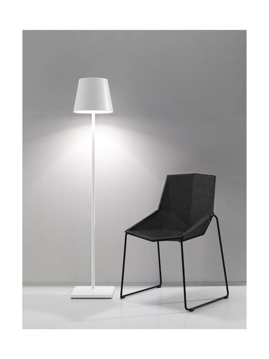 Zafferano Poldina Outdoor Floor Lamp for Exterior Space IP54 Brown