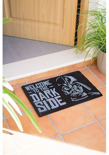 Grupo Erik Πατάκι Εισόδου Μοκέτα Star Wars - Welcome To The Darkside Μαύρο 40x60εκ.