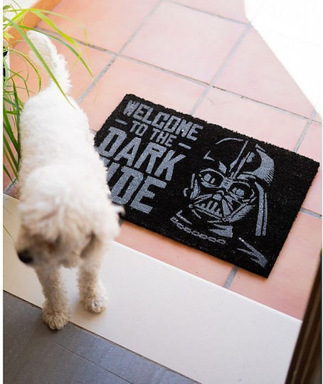 Grupo Erik Πατάκι Εισόδου Μοκέτα Star Wars - Welcome To The Darkside Μαύρο 40x60εκ.