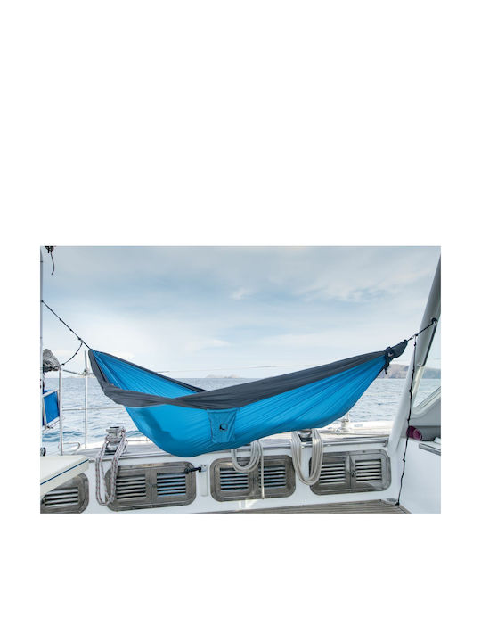 Ticket To The Moon Parachute Double Hammock Light Blue 320x200cm