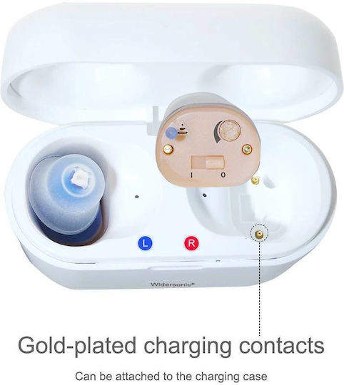 IncenSonic IncenSonic V30 Rechargeable CIC Hearing Aid for Right Ear