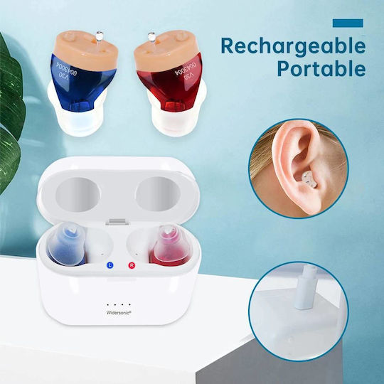 IncenSonic IncenSonic V30 Rechargeable CIC Hearing Aid for Right Ear