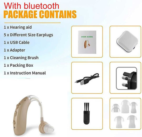 Scienlodic Scienlodic Rechargeable BTE Hearing Aid G-25-BG