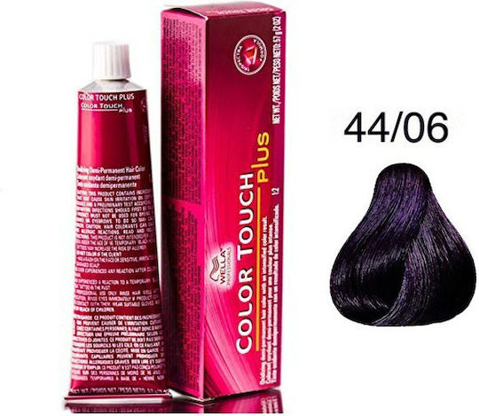 Wella Color Touch Plus Hair Dye 44/06 Chestnut Natural Violet 60ml