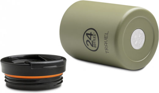24Bottles Travel Tumbler Lunchbox Isolierte Lunchbox Inox Grün 350ml 1Stück