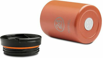 24Bottles Travel Tumbler Sunset Orange Ποτήρι Θερμός 0.35lt