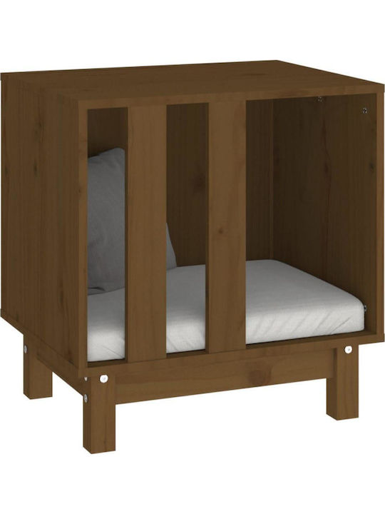 vidaXL Dog Bed Houses Honey 50x40cm