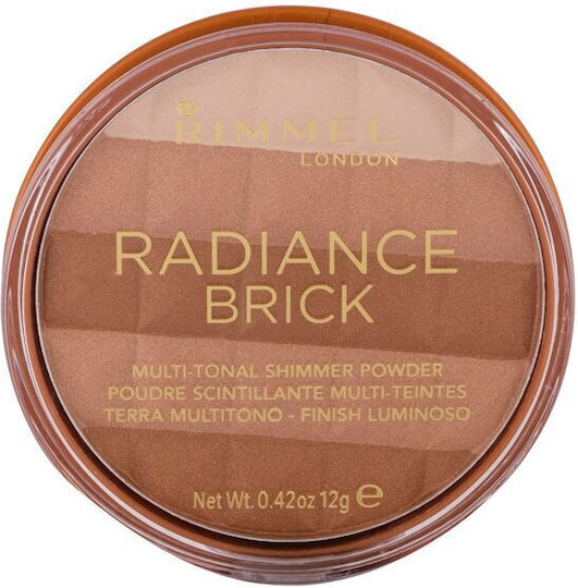 Rimmel Radiance Brick Powder 001 Light 12gr