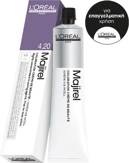 L'Oréal Professionnel Majirouge Haarfärbemittel 4.20 Braune Iriζé Intensiv 50ml
