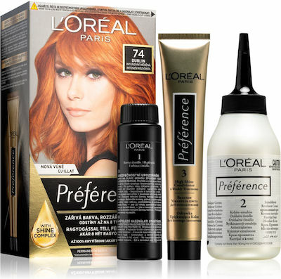 L'Oreal Paris Preference Set Haarfarbe 74 Dublin 60ml