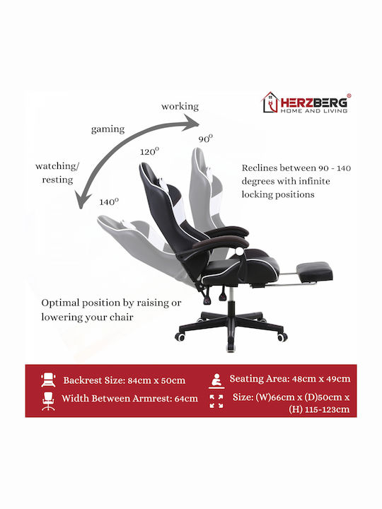 Herzberg HG-8083 Δερματίνης Herzberg HG-8083 Δερματίνης