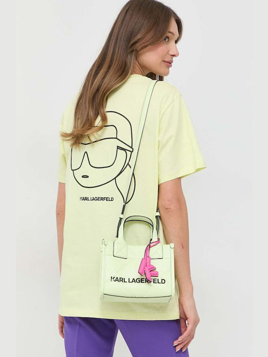 Karl Lagerfeld Women's T-shirt Lime