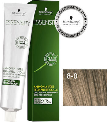 Schwarzkopf Essensity Hair Dye no Ammonia 8-0 Blonde Open Natural 60ml