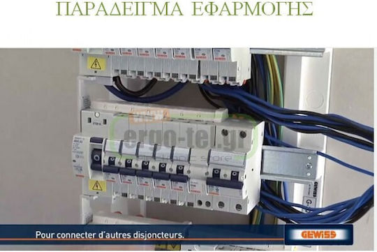 Gewiss Αυτόματη Ασφάλεια 6A Μονοπολική AC GW91505