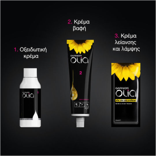 Garnier Olia Mini Боя за коса Без амоняк 6.60 Ярко червено 50гр