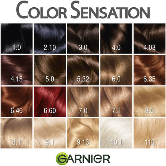 Garnier Color Sensation Βαφή Μαλλιών 6.35 Chic Ochre Brown 110ml