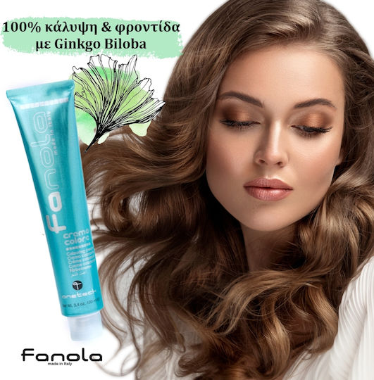 Fanola Cremă Colorantă Vopsea De Păr 7.14 Tabacco 100ml