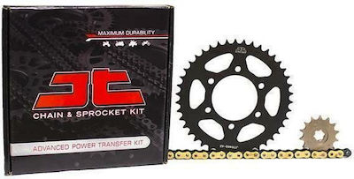 JT Sprockets Chain & Sprocket Kit (14-35-420HPGB) for Honda Innova 125