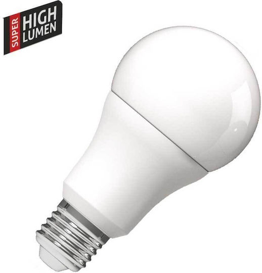 Avide ABG27WW-4.9W LED-Lampe 4.9W 120mm für Fassung E27 und Form A60 Warmes Weiß 806lm