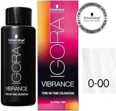 Schwarzkopf Igora Vibrance Vopsea Temporară 0-00 Îmbunătățitor de strălucire 60ml