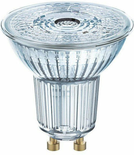 Osram Λάμπα LED 8.3W για Ντουί GU10 και Σχήμα PAR16 Θερμό Λευκό 575lm Dimmable